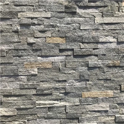 Dekorativni Ledger Stone Zidni paneli Sivi kvarc JRE-006