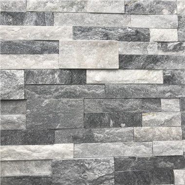 Real Ledger Stone Zidni paneli bijeli i sivi kvarcit JRF-050