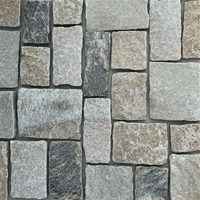 Prirodni kameni oblik dvorca bež zarđala boja JRSC-054