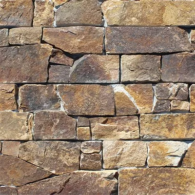 Zidne obloge od prirodnog kamena od smeđeg i zarđalog granita Z paneli JRN-058