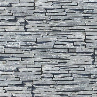 Tanke trake Zidni paneli od pravog kamena od sivog škriljevca JRN-013TS