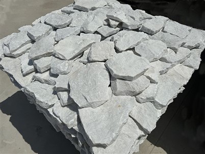 Bijeli kvarcit mozaik za oblaganje od prirodnog kamena JRSR-043